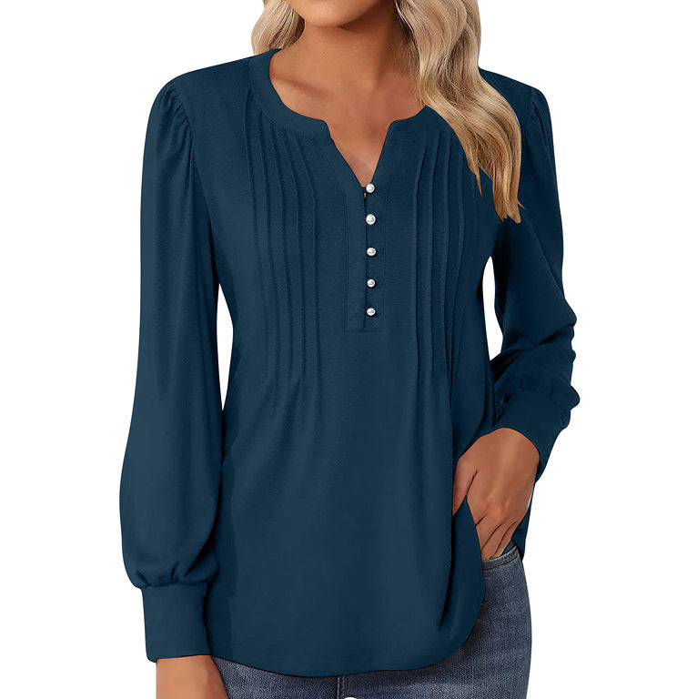 Elegant Pleated Top