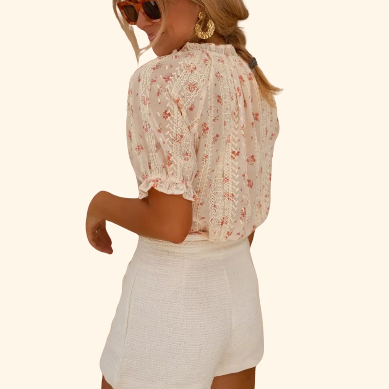 Cleo - Floral Blouse