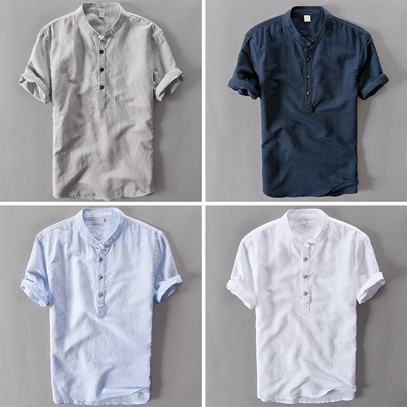 Luca Henley Linen Shirt