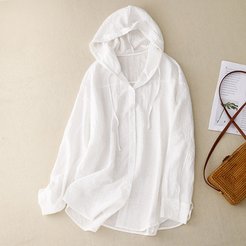 ORION LINEN HOODIE