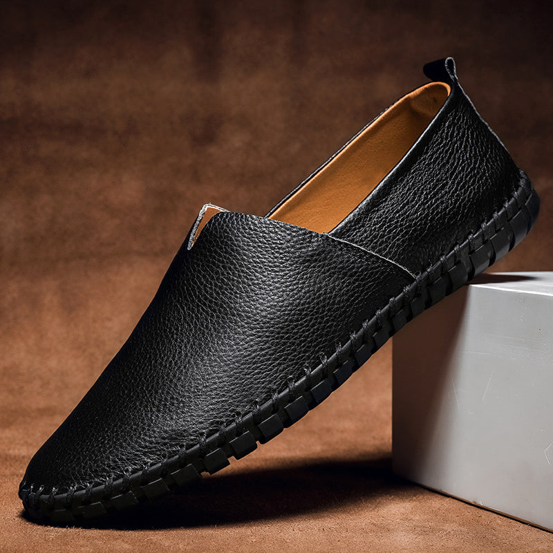 Romano Minimalist Leather Loafers