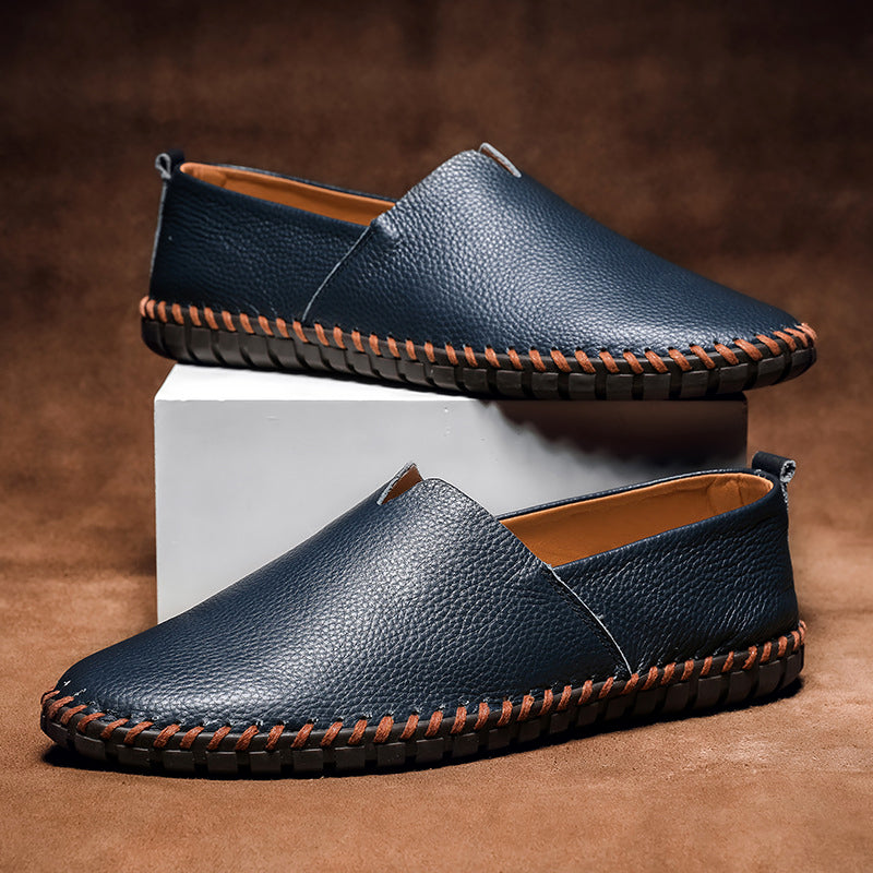 Romano Minimalist Leather Loafers