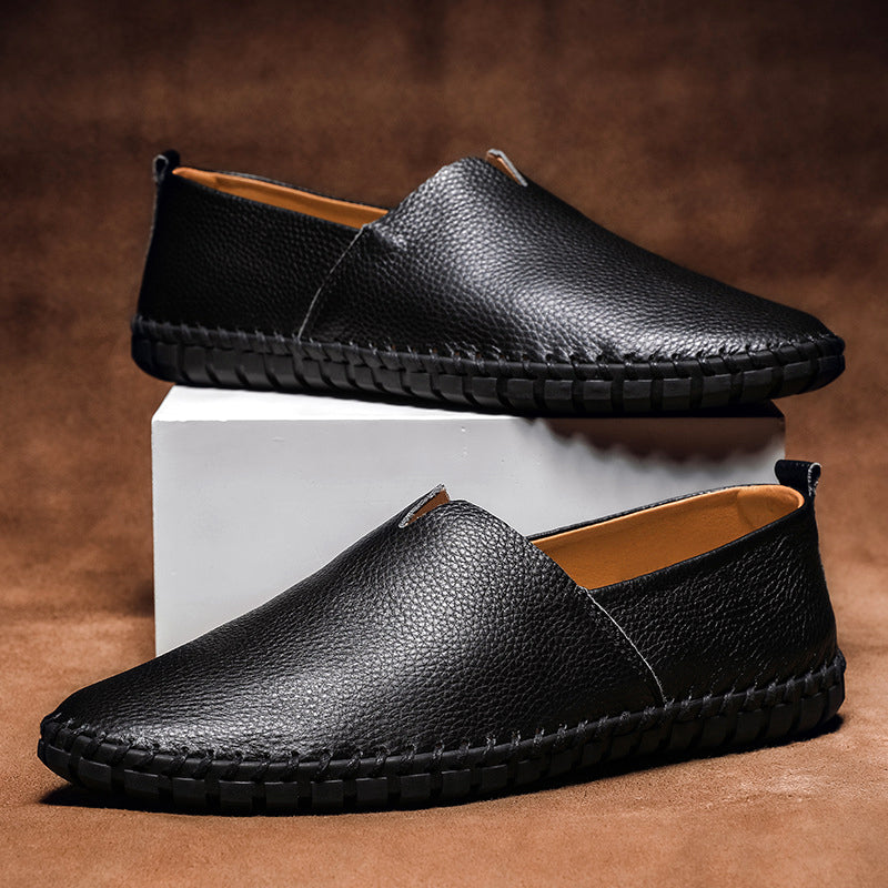 Romano Minimalist Leather Loafers
