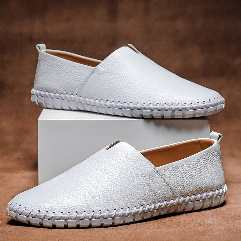 Romano Minimalist Leather Loafers