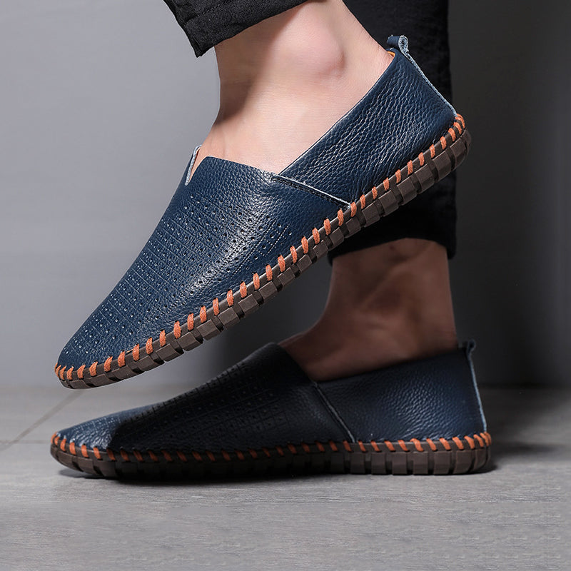 Romano Minimalist Leather Loafers