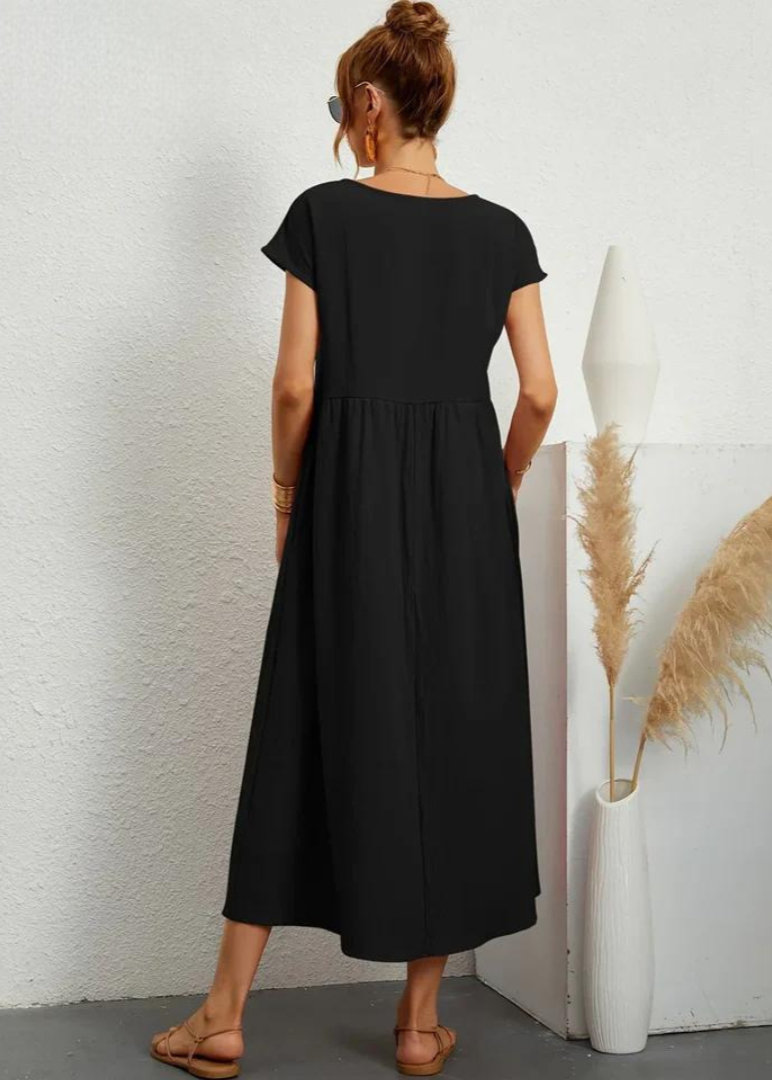 Charlotte | Dress of cotton and linen