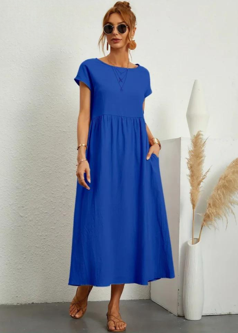 Charlotte | Dress of cotton and linen
