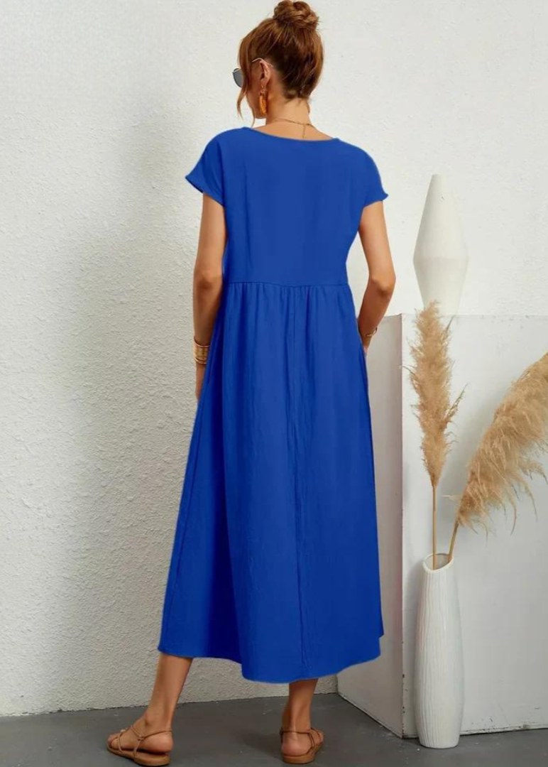 Charlotte | Dress of cotton and linen