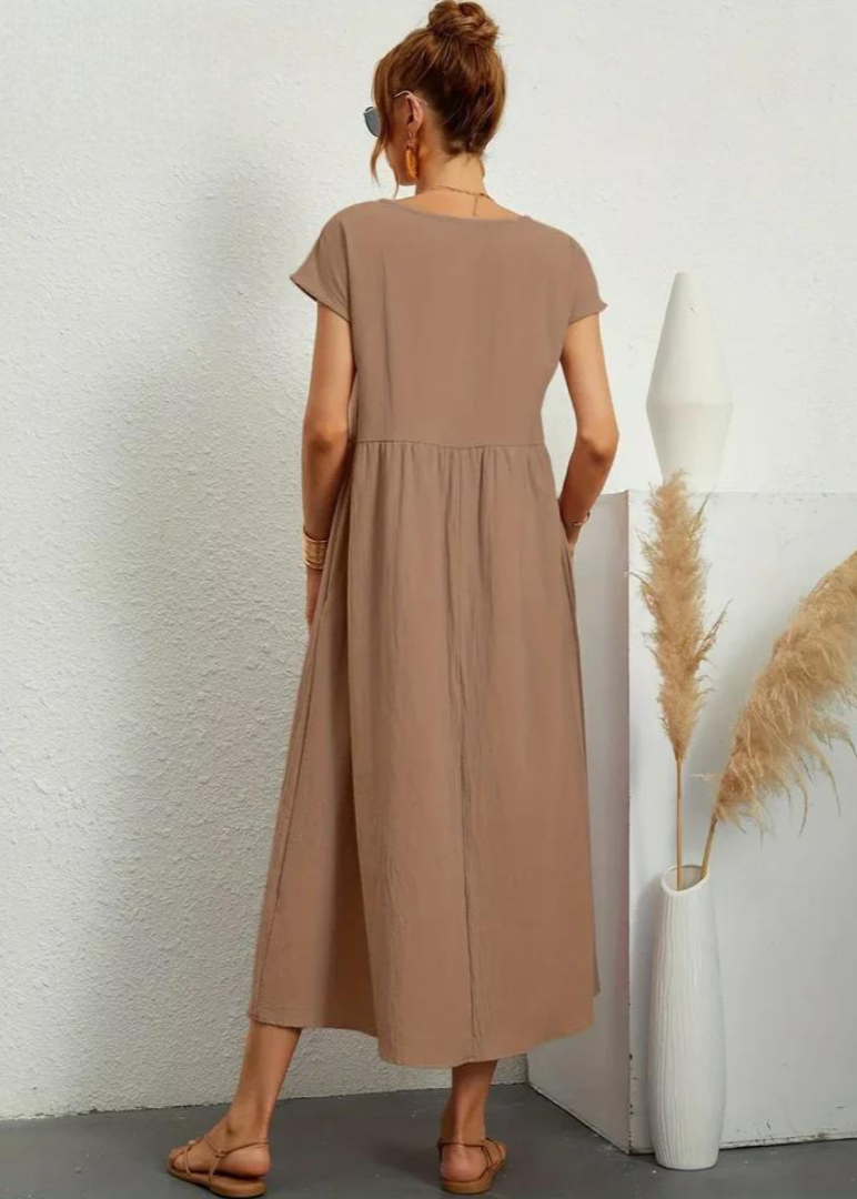 Charlotte | Dress of cotton and linen