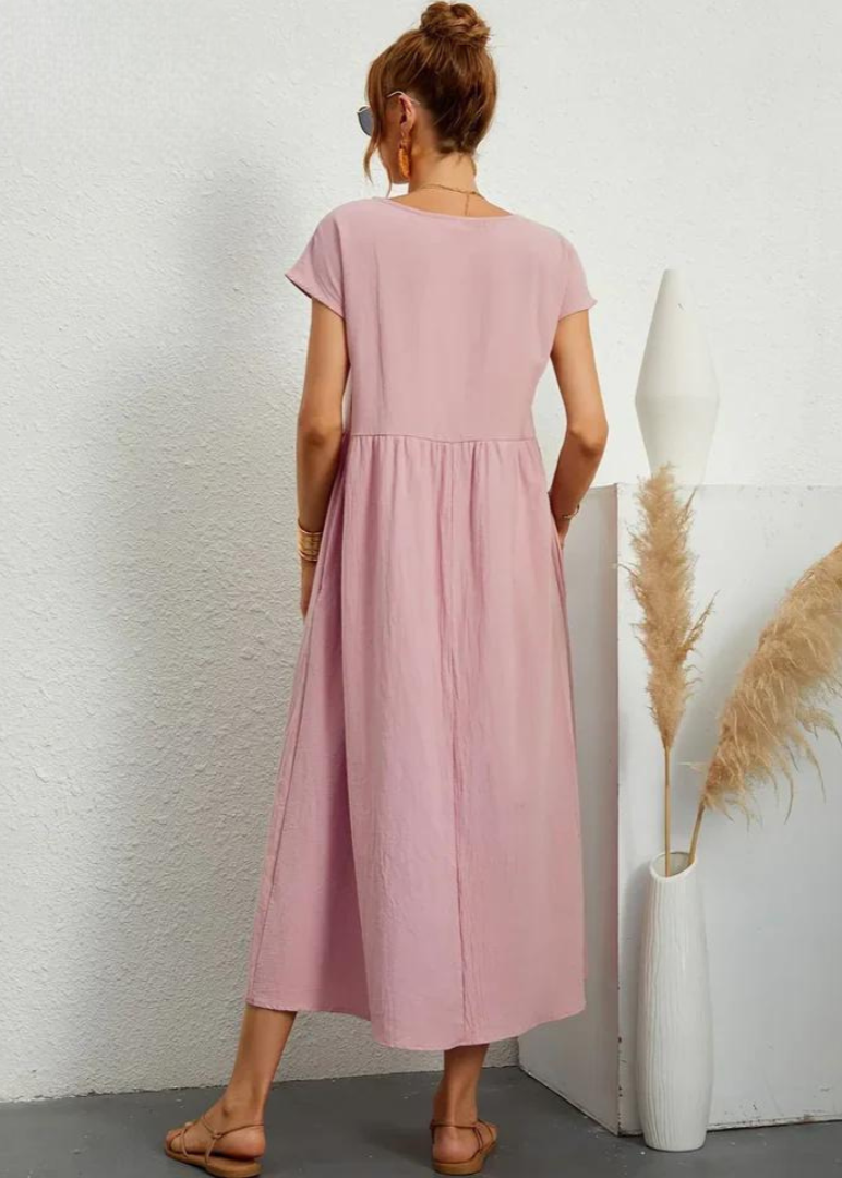 Charlotte | Dress of cotton and linen