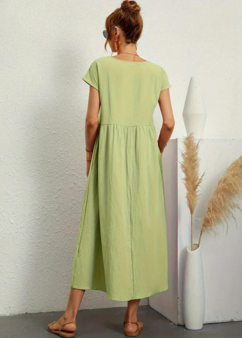 Charlotte | Dress of cotton and linen