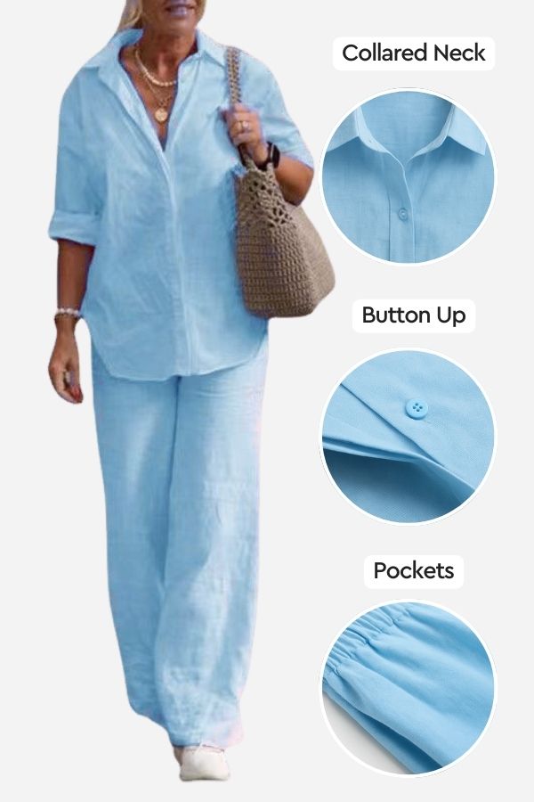 The Relaxed Shirt & Trousers Two-Piece Set
