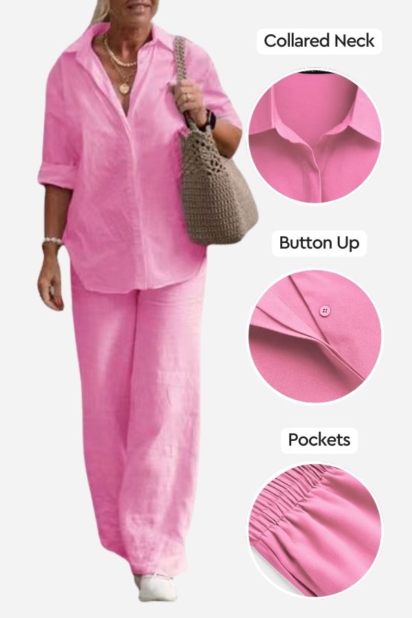 The Relaxed Shirt & Trousers Two-Piece Set