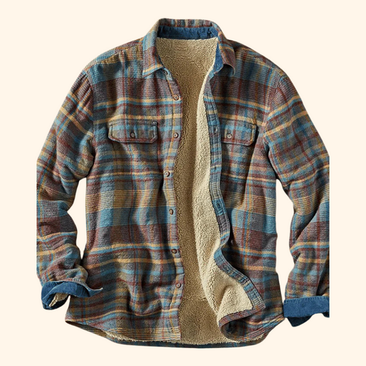 Max - Rugged western plaid jacket