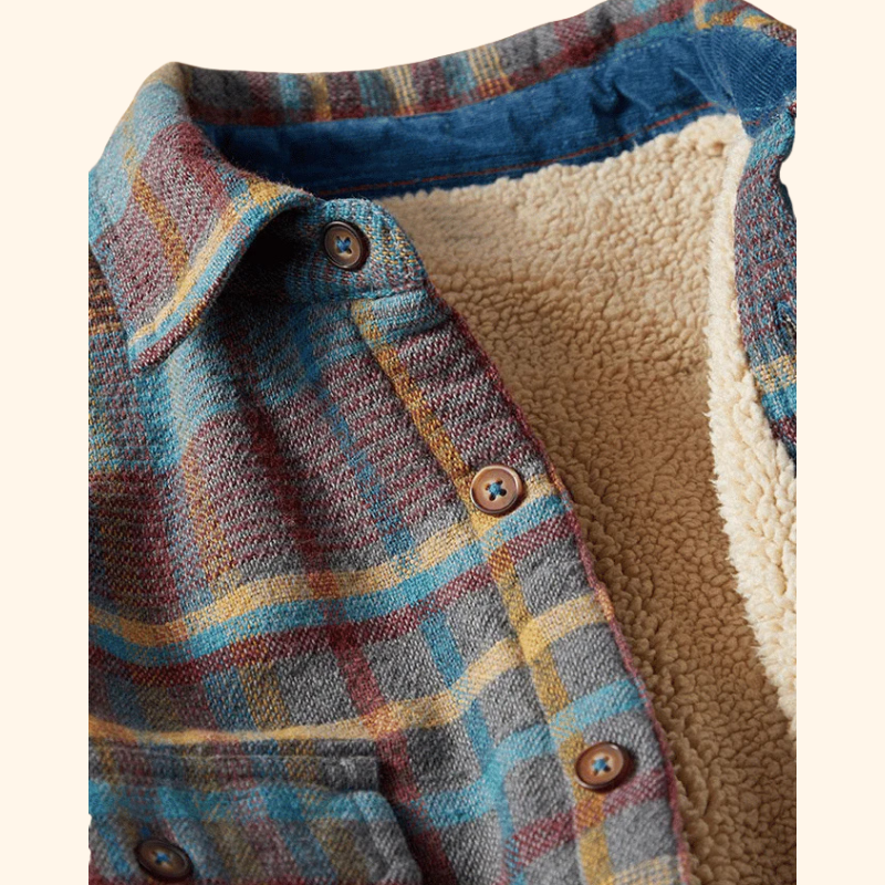 Max - Rugged western plaid jacket
