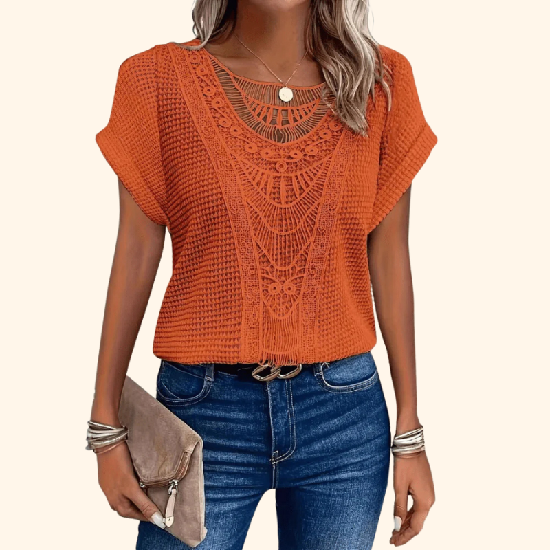 Zara - IBIZA-STYLE BLOUSE