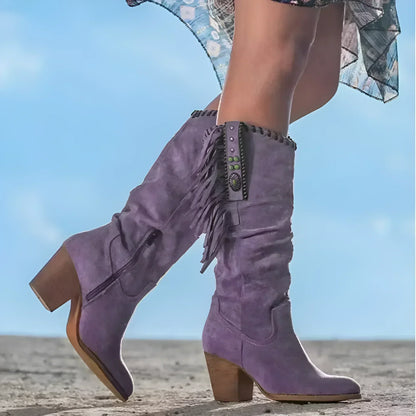 Daisy | Western Leather Boots