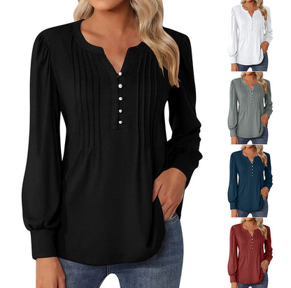 Elegant Pleated Top