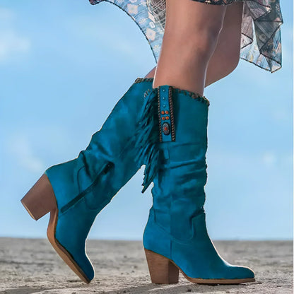 Daisy | Western Leather Boots