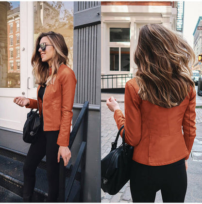 Charlotte - Italian Leather Jacket