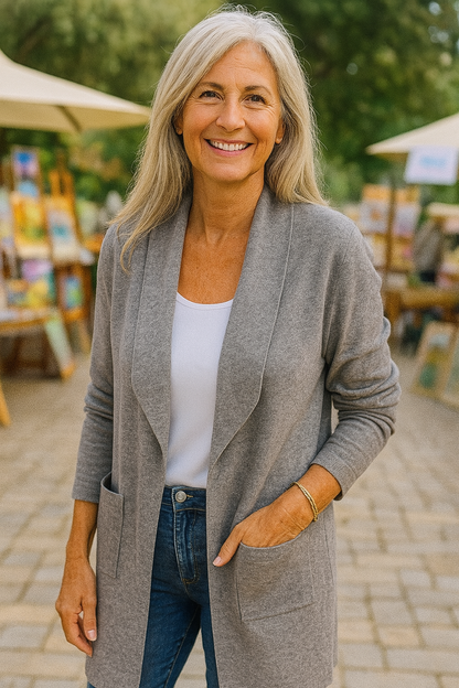 Lena | Everyday Soft Knit Cardigan Jacket