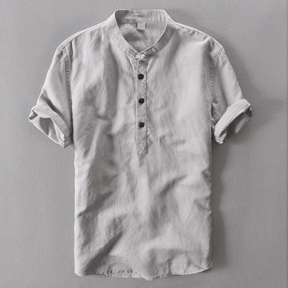 Luca Henley Linen Shirt