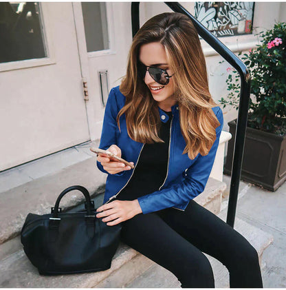 Charlotte - Italian Leather Jacket