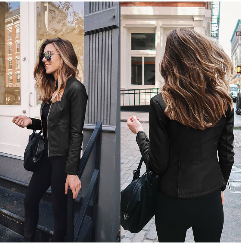 Charlotte - Italian Leather Jacket