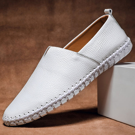 Romano Minimalist Leather Loafers