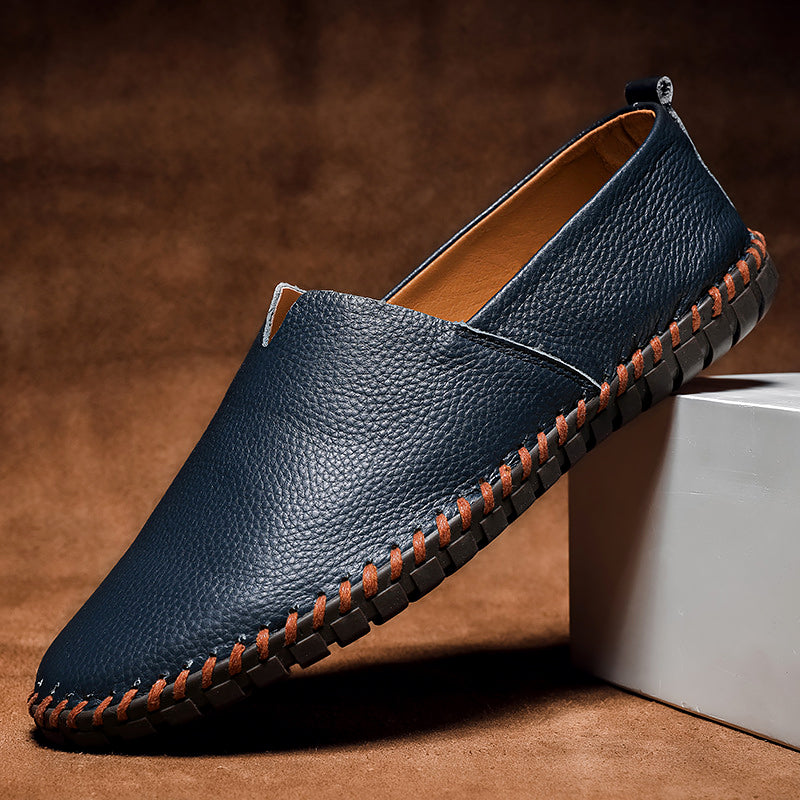 Romano Minimalist Leather Loafers