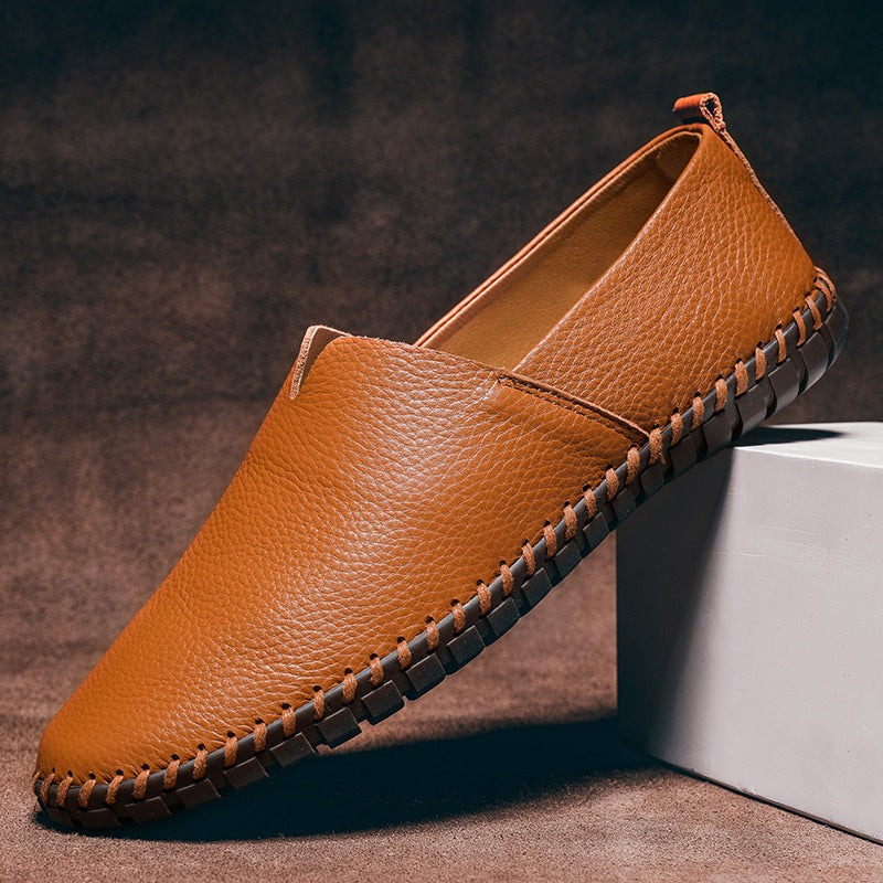 Romano Minimalist Leather Loafers