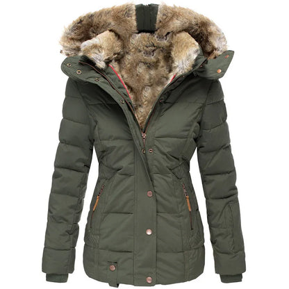 Kathy - Women Faux Fur-Lined Winter Parka