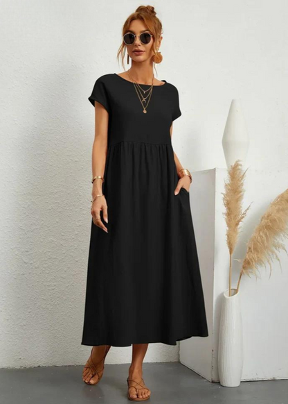 Charlotte | Dress of cotton and linen