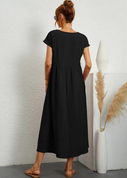 Charlotte | Dress of cotton and linen