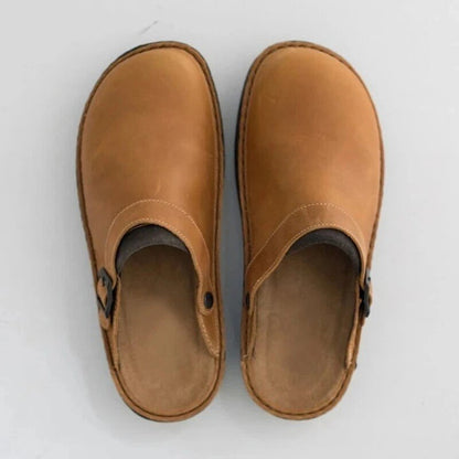 Ethan | Timeless leather clogs with orthopedic support