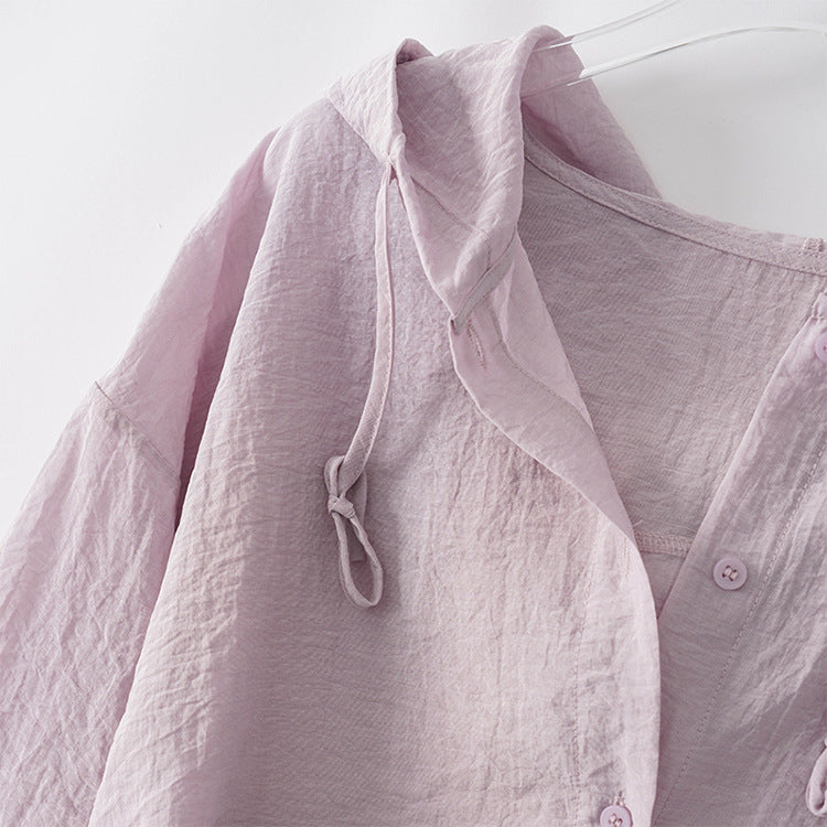 ORION LINEN HOODIE