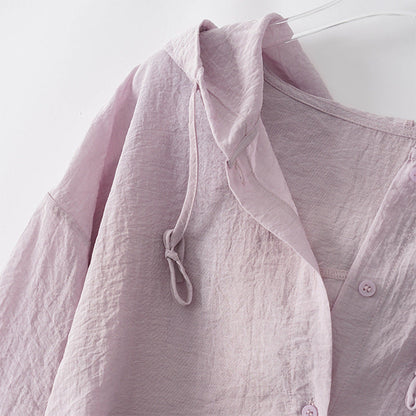 ORION LINEN HOODIE