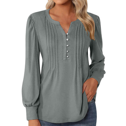 Elegant Pleated Top