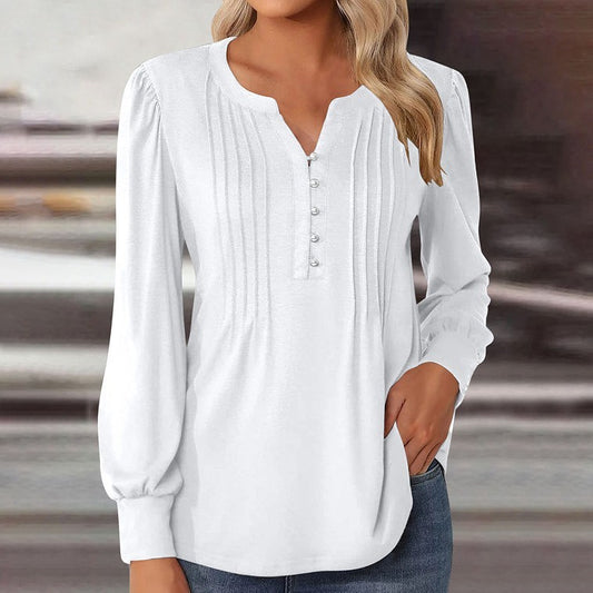 Elegant Pleated Top