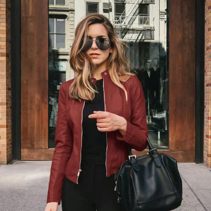 Charlotte - Italian Leather Jacket