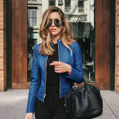 Charlotte - Italian Leather Jacket