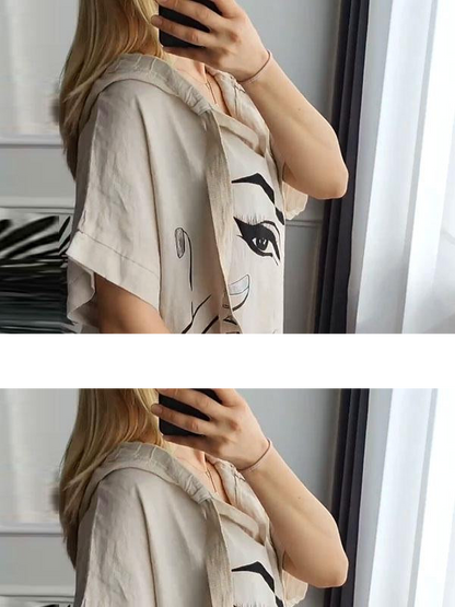 Marie printed dress